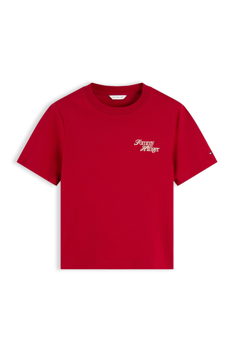 Script Crew Neck T-Shirt