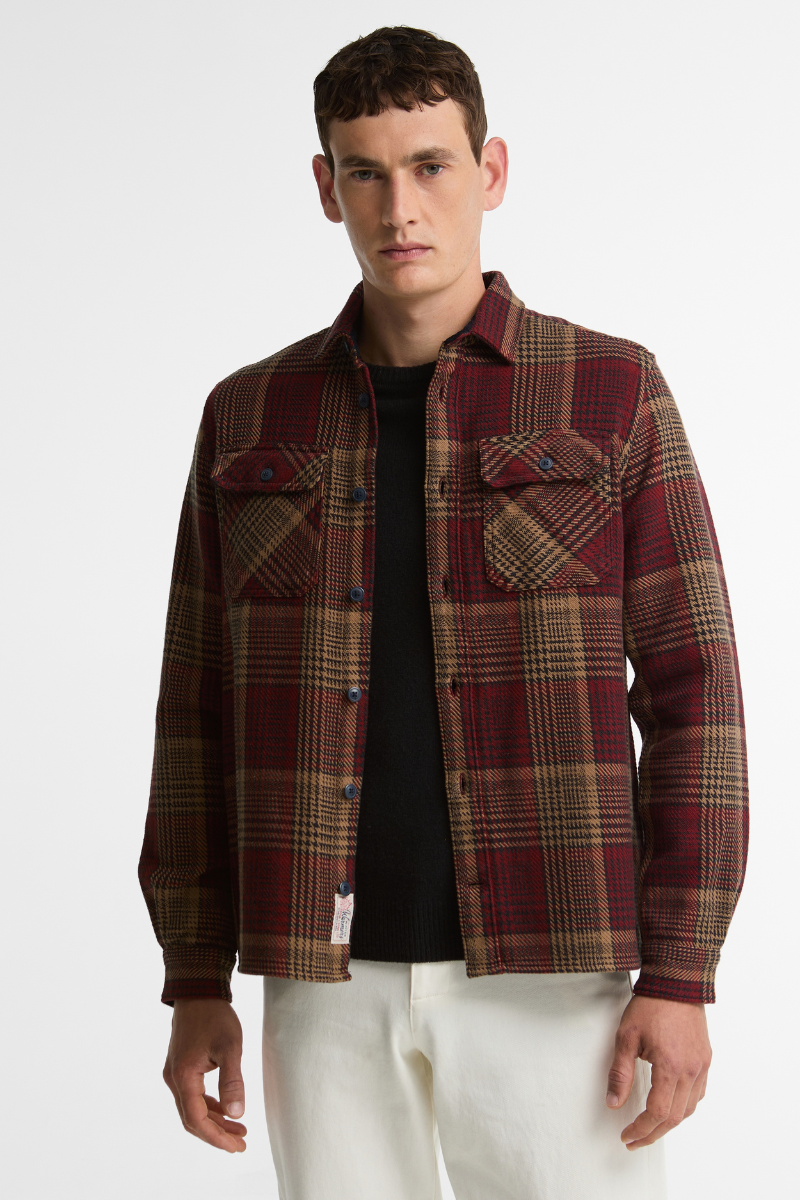 Millom Relaxed Houndstooth Shirt