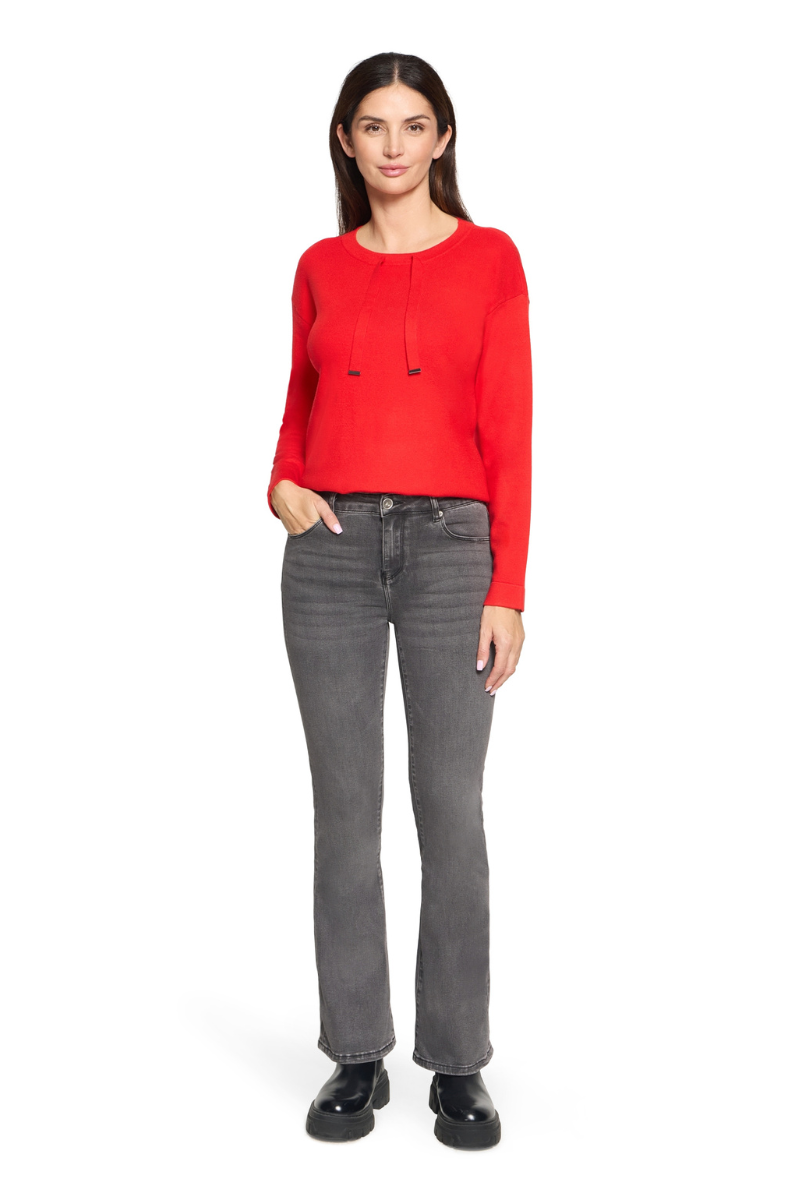 An image of the Betty Barclay LS Knitted Sweater