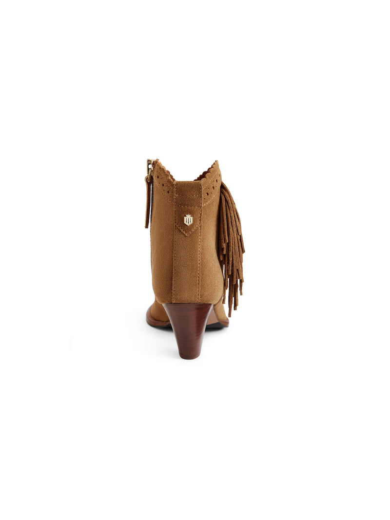 An image of the Fairfax & Favor Fairfax & Favor Fringed Regina Ankle Boot
