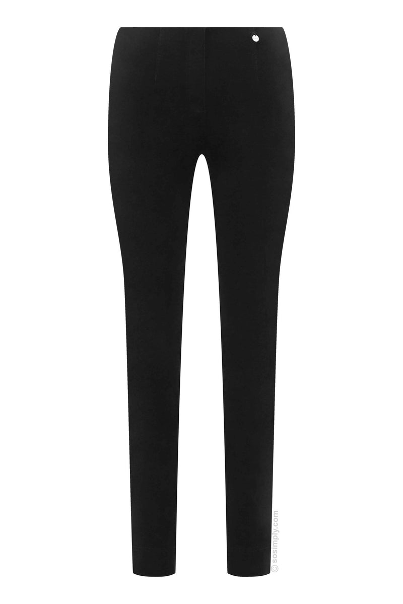 An image of the Robell Marie Velvet Trousers