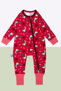 Peter Rabbit Autumn Leaf Zip Up Romper