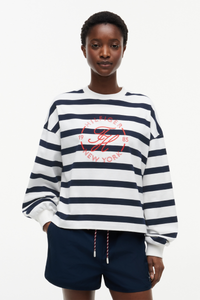Relaxed Crew Neck Sweatshirt