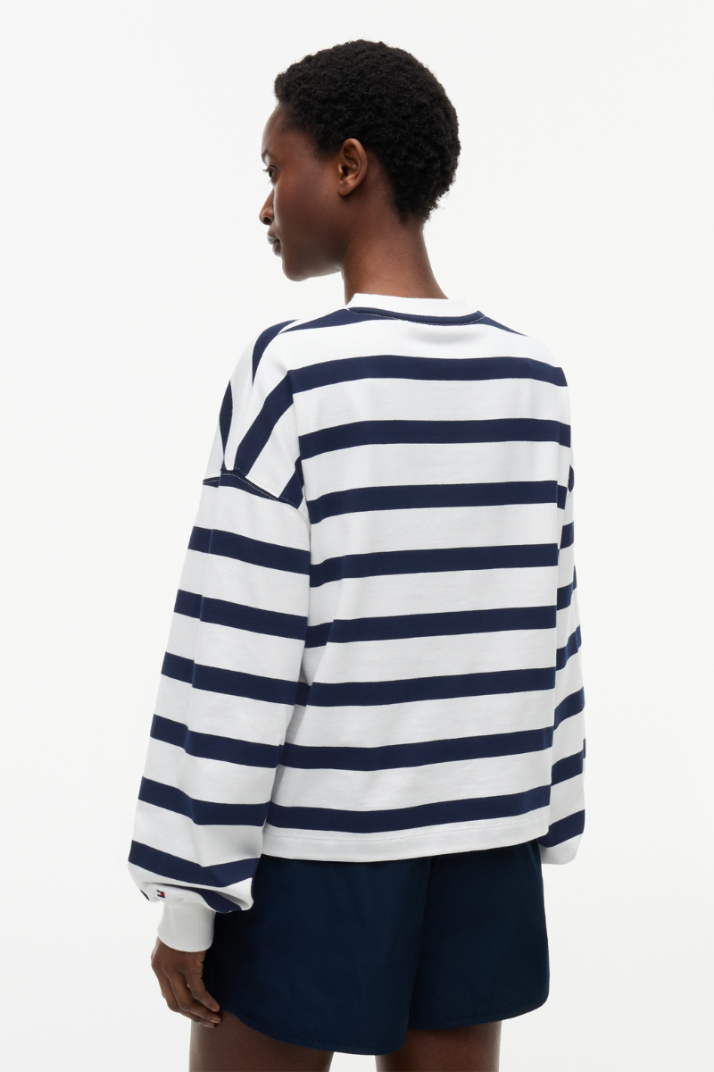 Relaxed Crew Neck Sweatshirt