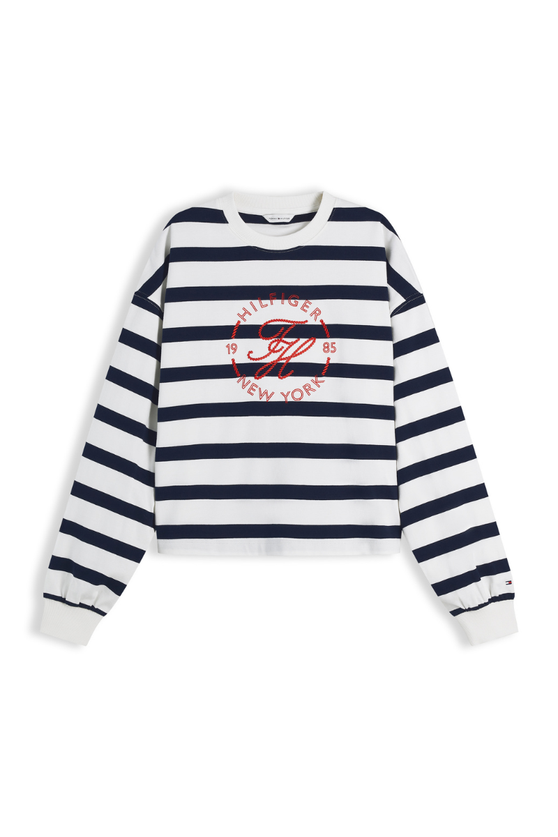 Relaxed Crew Neck Sweatshirt