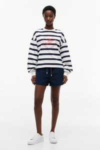 Relaxed Crew Neck Sweatshirt