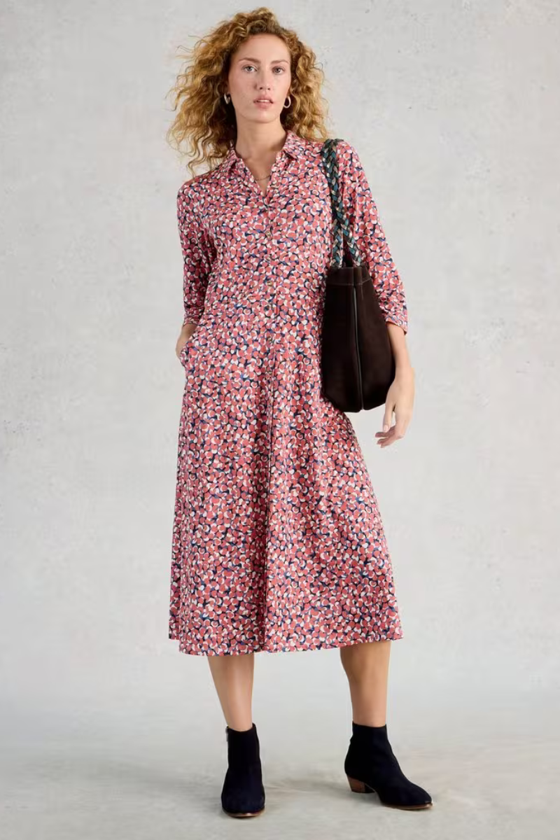 Rua Jersey Shirt Dress