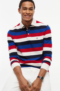 Rugby Stripe Classic Polo