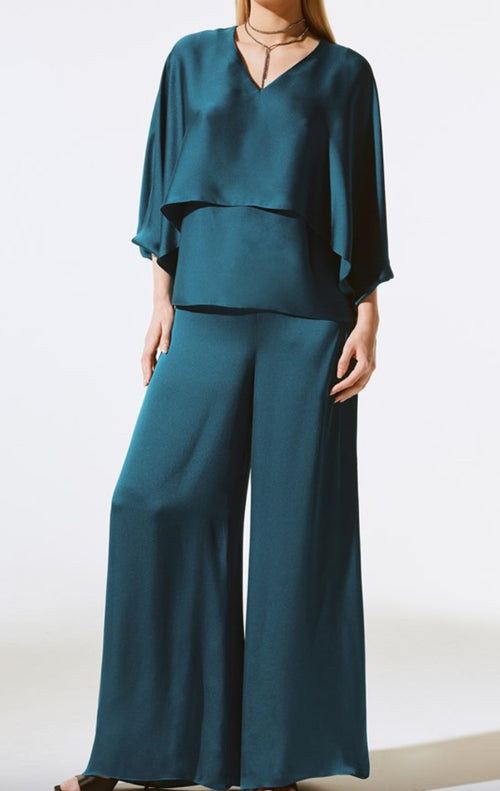 An image of the Joseph Ribkoff Wide Leg Trousers