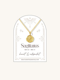 An image of the Formation Jewellery Zodiac Necklace - Sagittarius