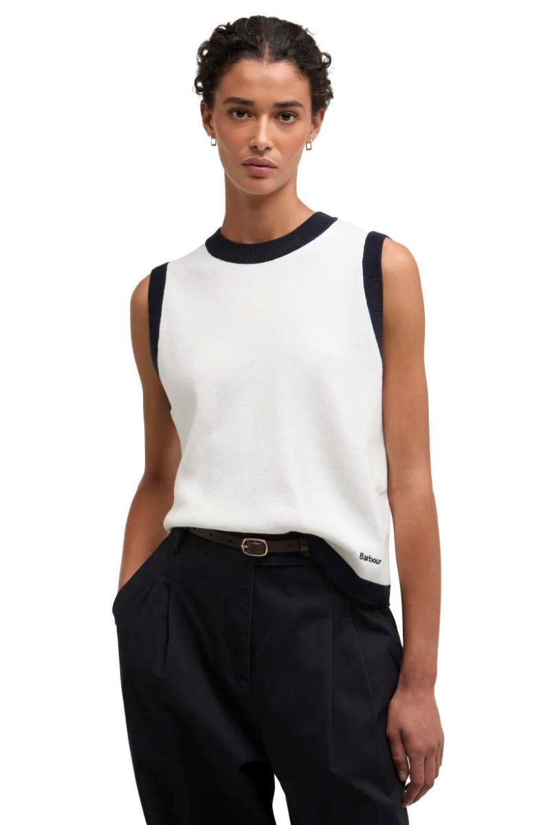 An image of the Barbour Salthill Knitted Vest