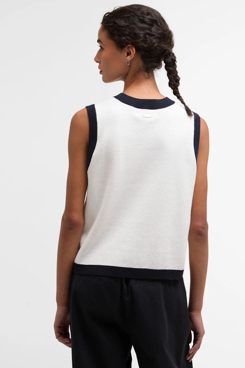An image of the Barbour Salthill Knitted Vest