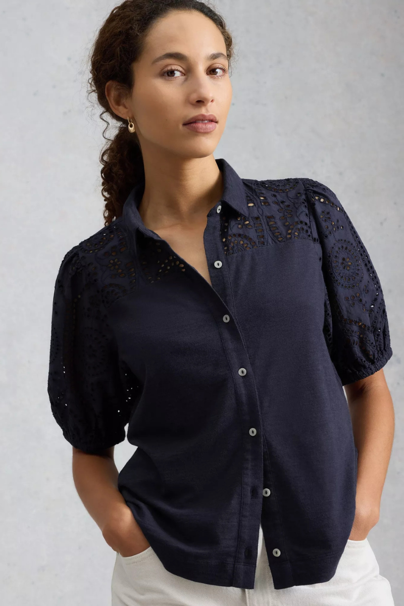 Sandy Broderie Top