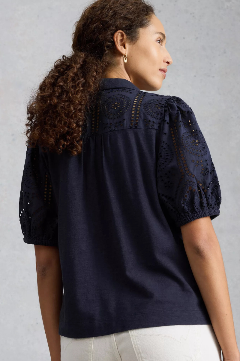 Sandy Broderie Top
