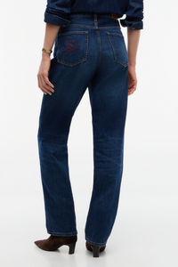 Sarah High Rise Straight Jeans