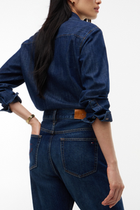 Sarah High Rise Straight Jeans