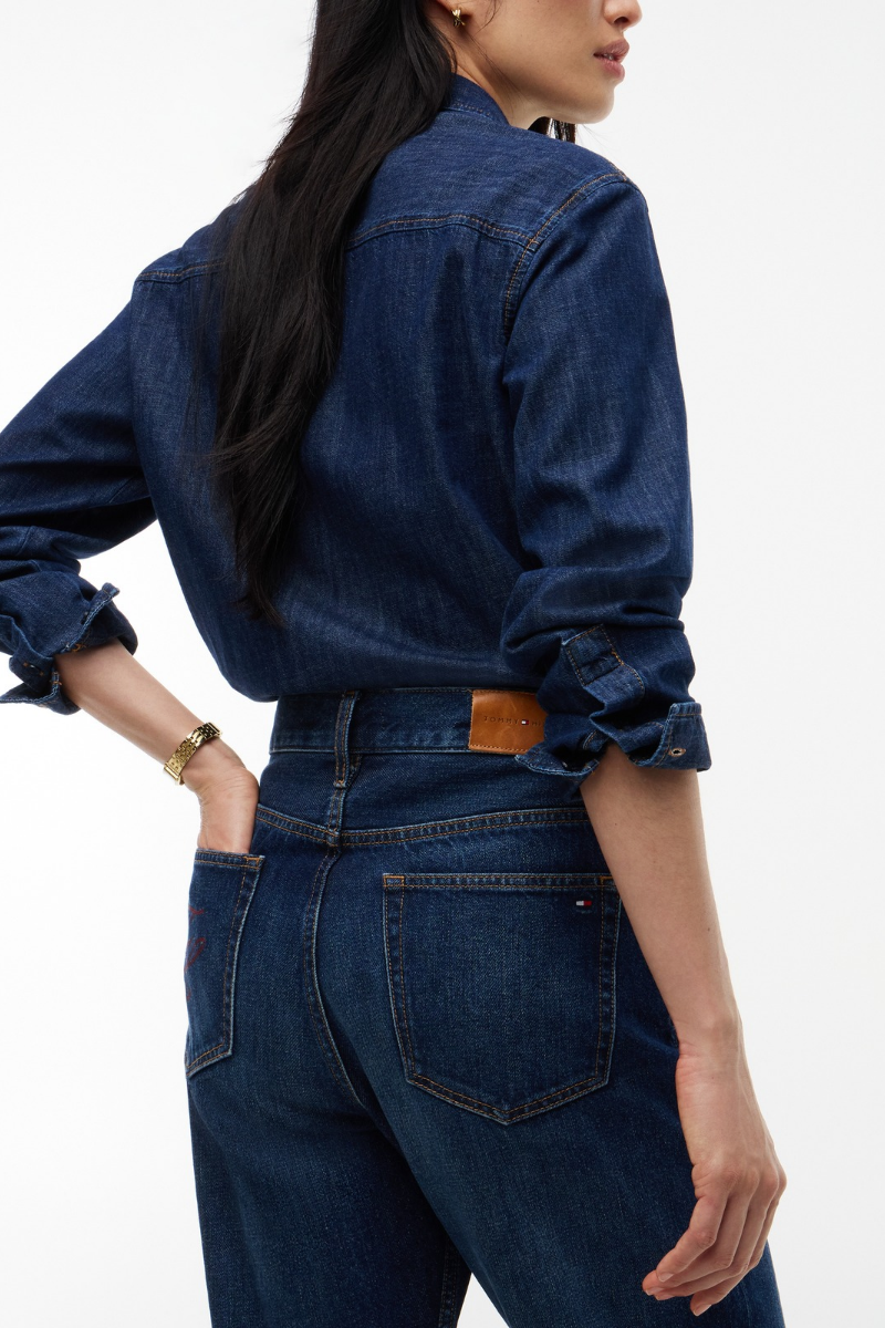 Sarah High Rise Straight Jeans