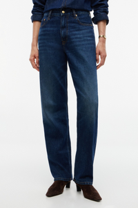 Sarah High Rise Straight Jeans