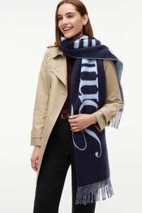 Script Woven Scarf