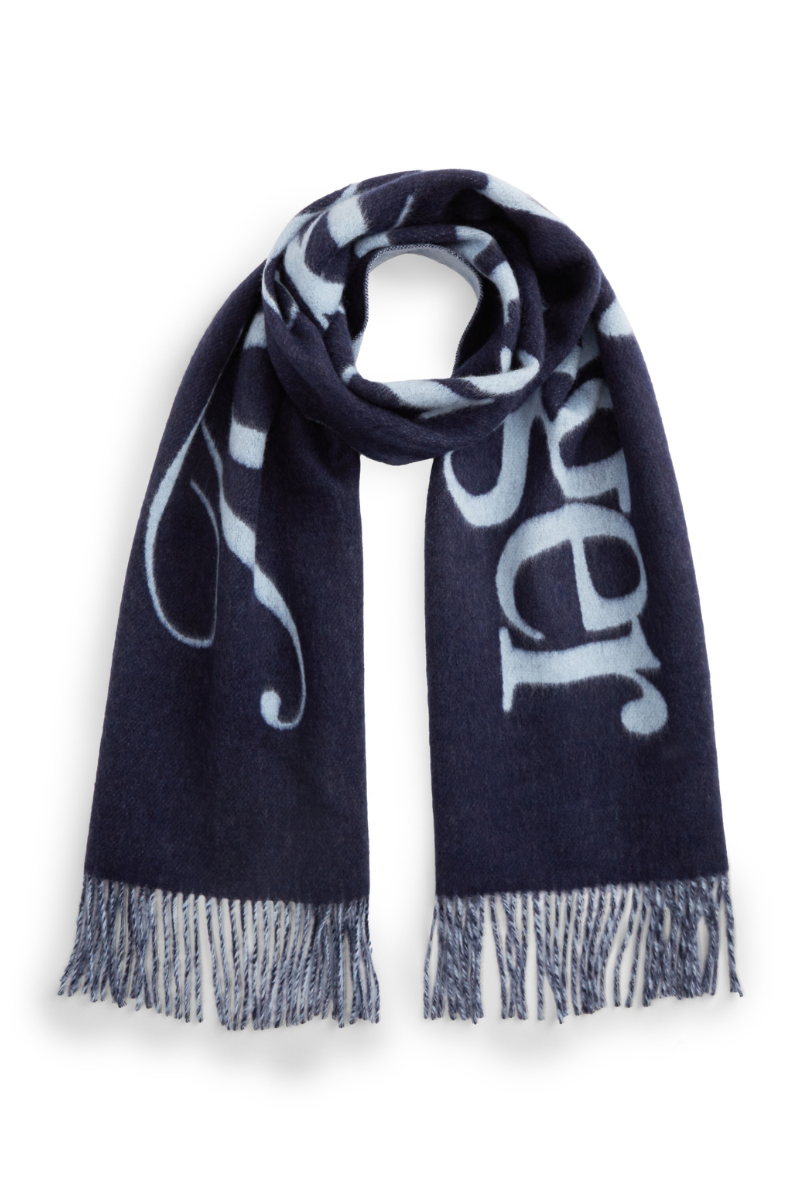 Script Woven Scarf