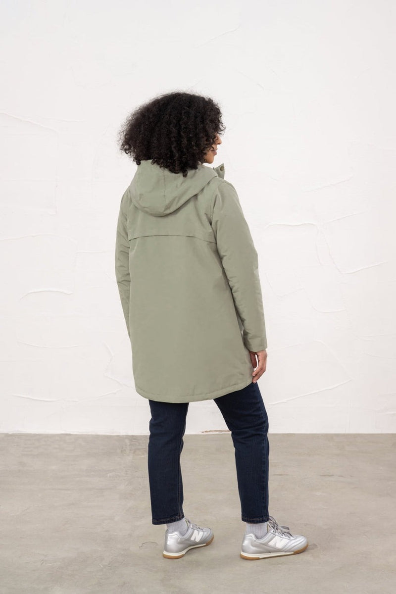 An image of the Lighthouse Scarlet Ladies Coat