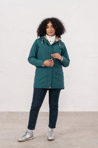 An image of the Lighthouse Scarlet Ladies Coat