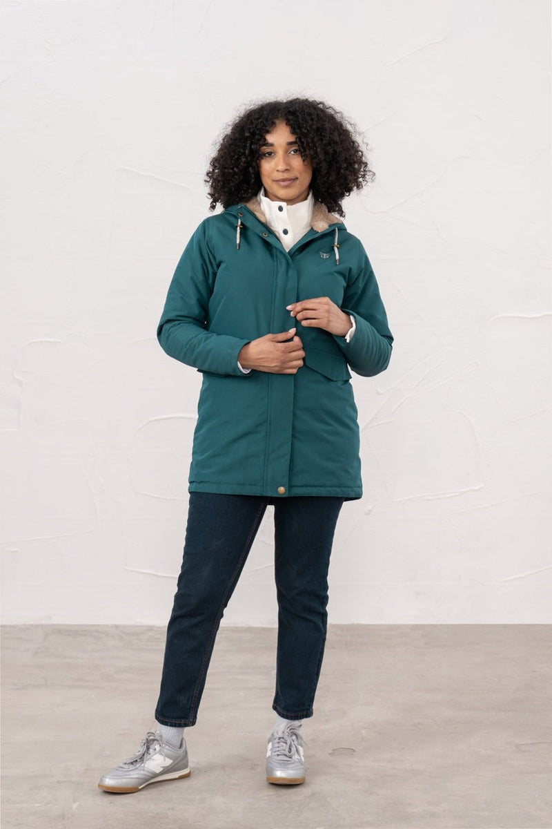 An image of the Lighthouse Scarlet Ladies Coat