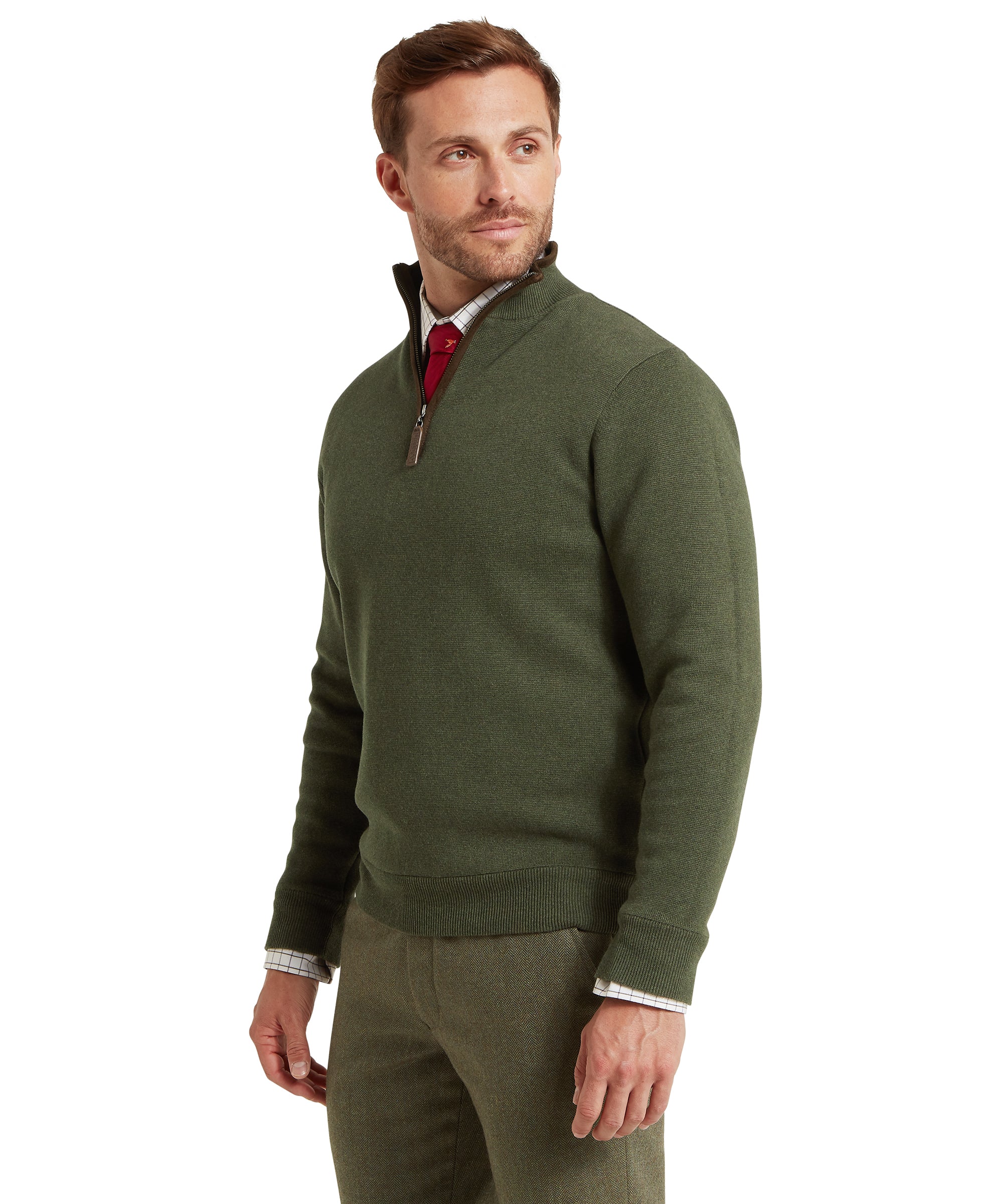 An image of the Schoffel Angus Aerobloc Quarter Zip