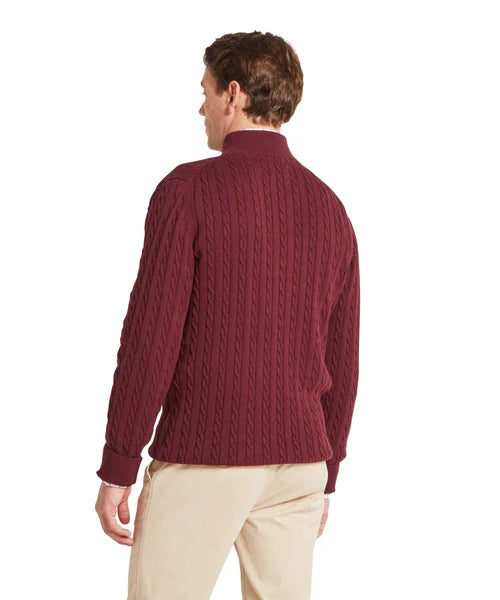 Calton Cotton Cashmere 1/4 Zip Jumper
