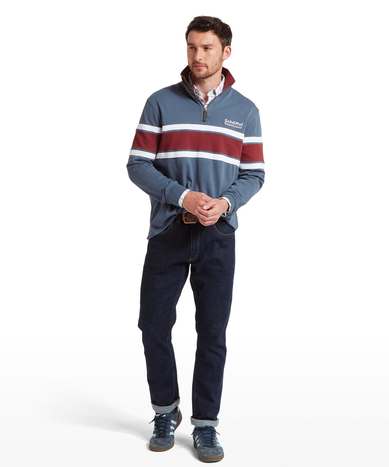 An image of the Schoffel Unisex Exmouth Heritage 1/4 Zip