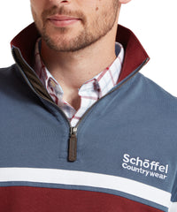 An image of the Schoffel Unisex Exmouth Heritage 1/4 Zip