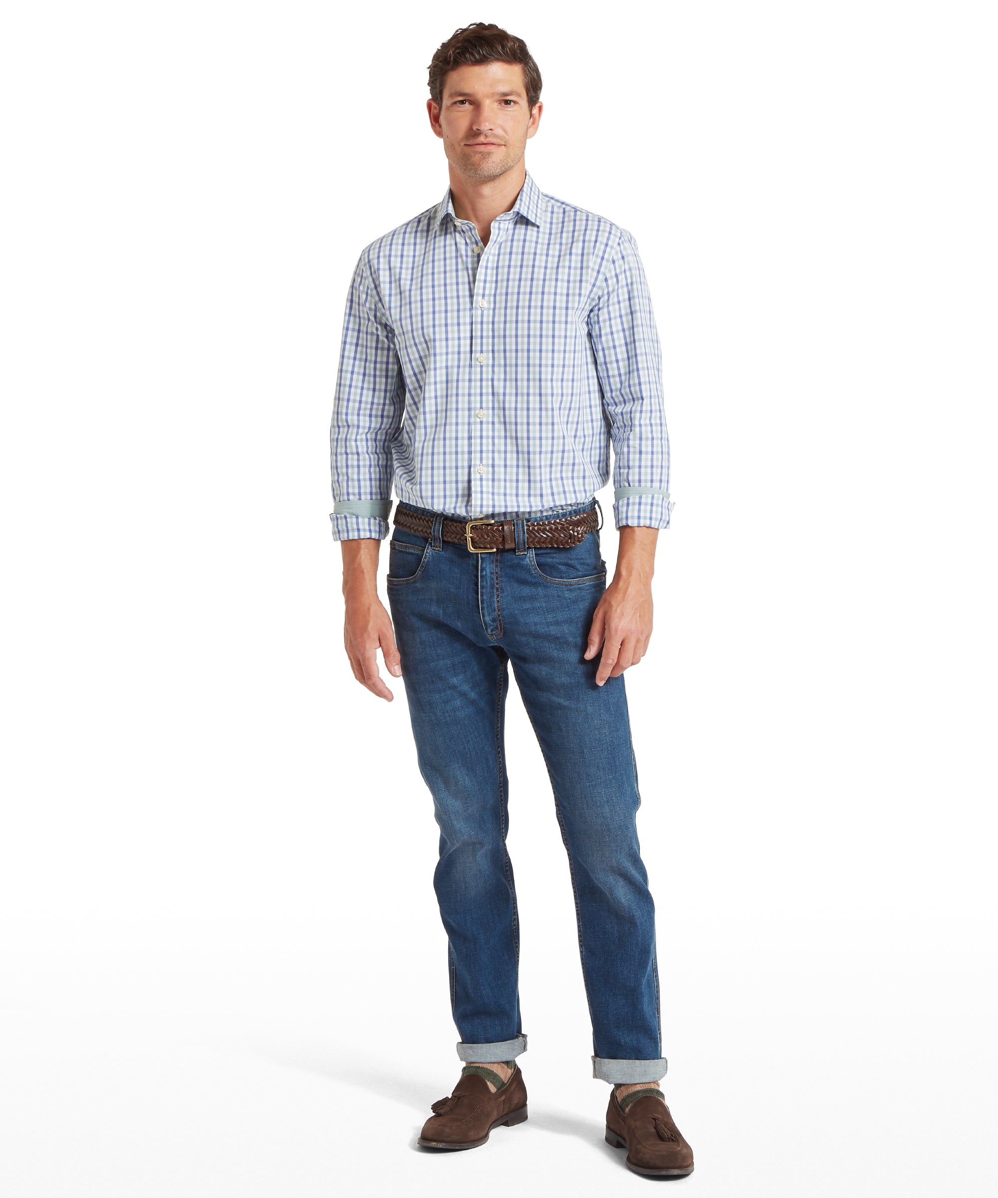 An image of the Schoffel Hebden Tailored Shirt