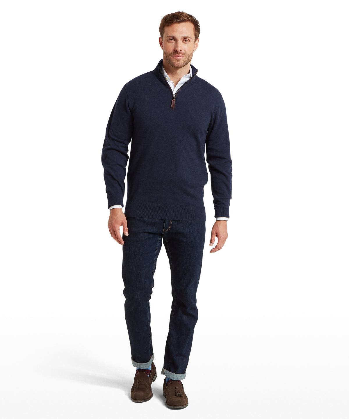 An image of the Schoffel Jura Quarter Zip Jumper