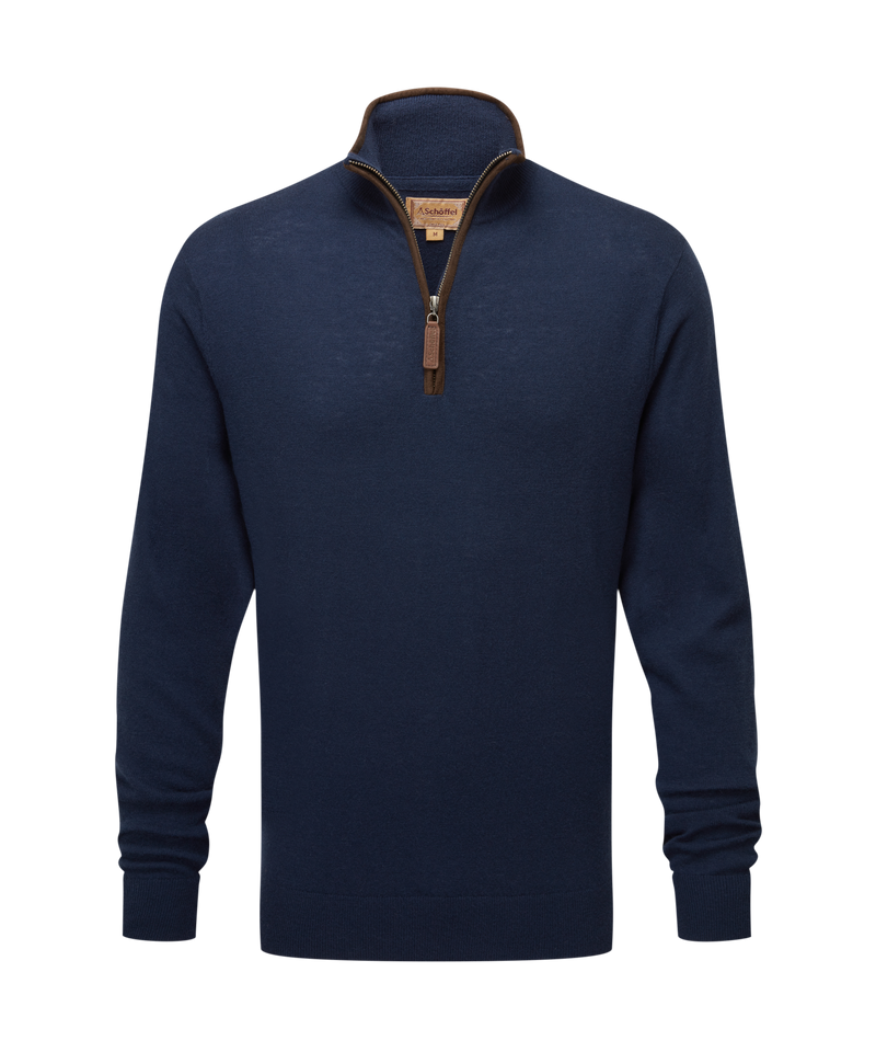 An image of the Schoffel Jura Quarter Zip Jumper