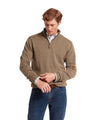 An image of the Schoffel Lewis Lambswool 1/4 Zip Jumper