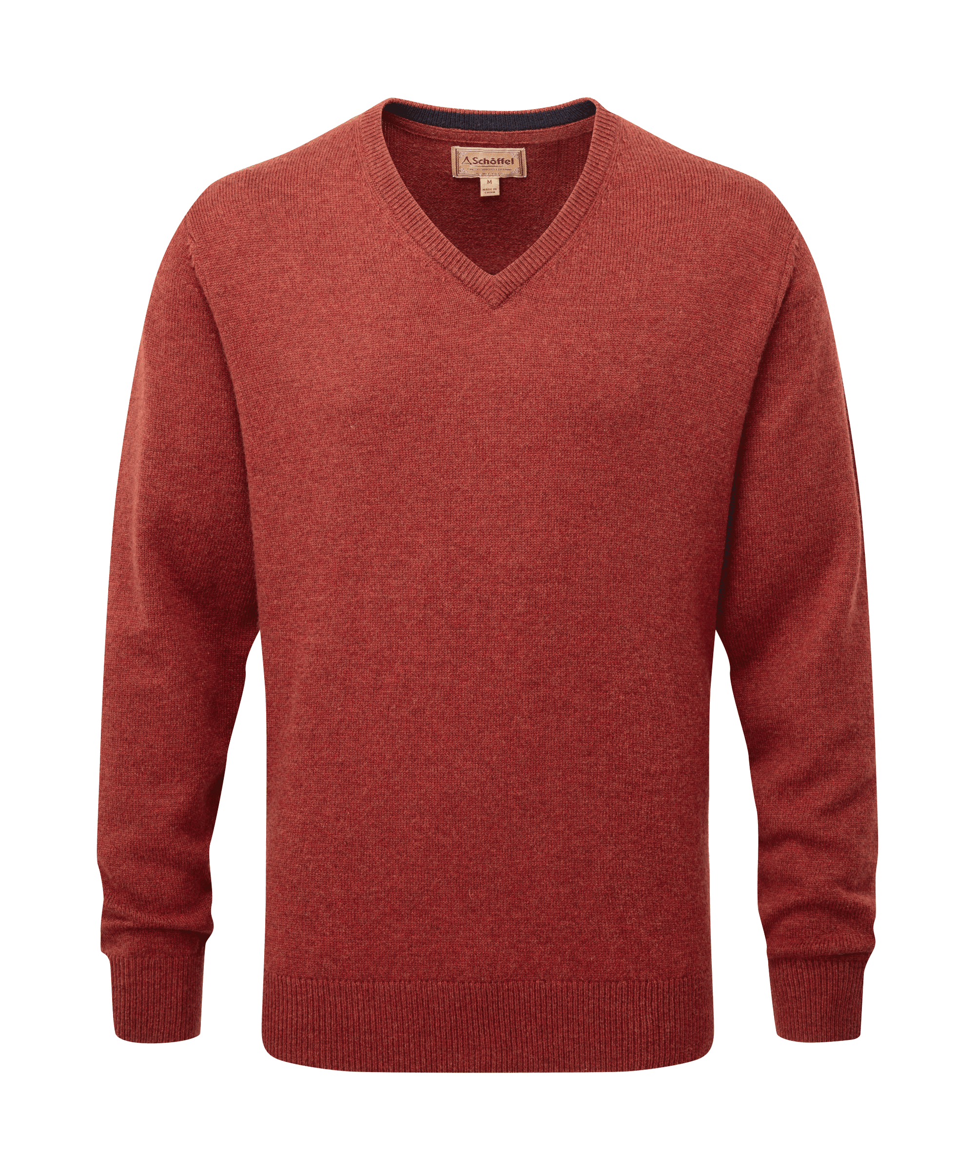 An image of the Schoffel Lewis Lambswool V-Neck Jumper