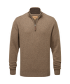 An image of the Schoffel Lewis Lambswool 1/4 Zip Jumper