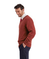 An image of the Schoffel Lewis Lambswool V-Neck Jumper