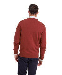 An image of the Schoffel Lewis Lambswool V-Neck Jumper