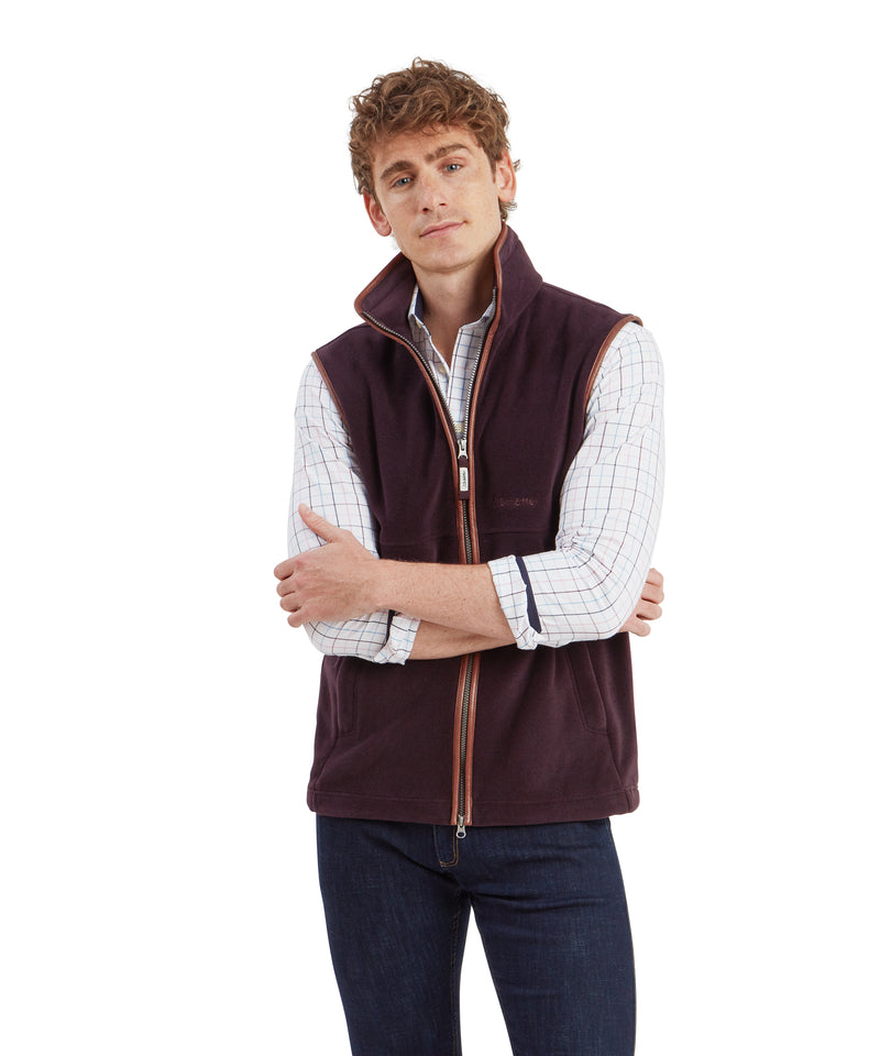 An image of the Schoffel Oakham Fleece Gilet
