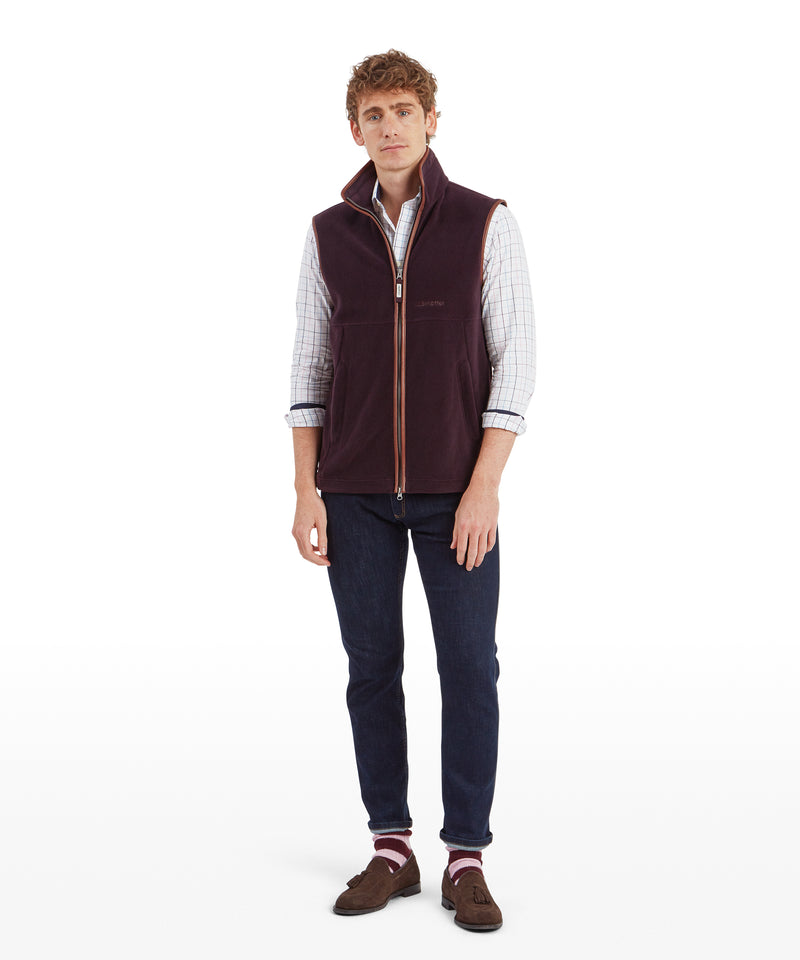 An image of the Schoffel Oakham Fleece Gilet