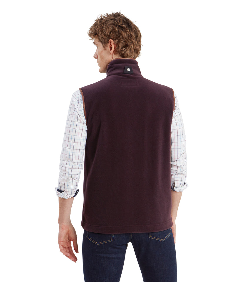 An image of the Schoffel Oakham Fleece Gilet
