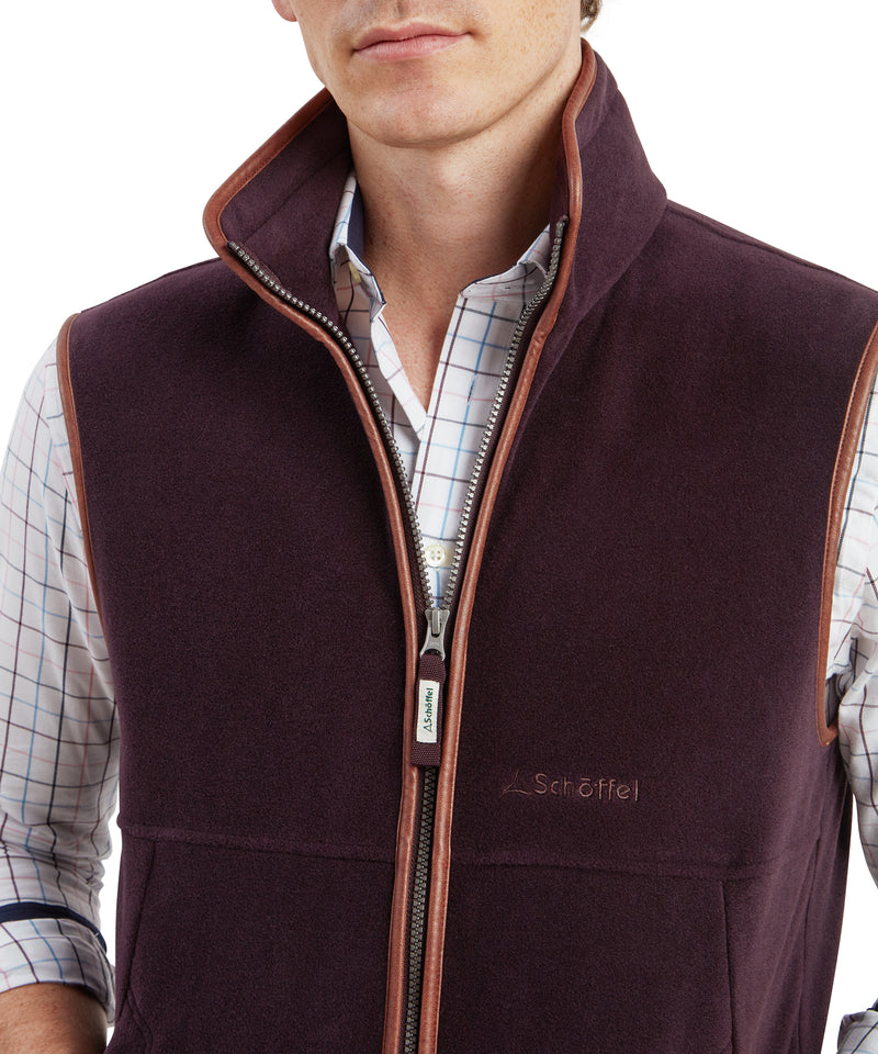 An image of the Schoffel Oakham Fleece Gilet