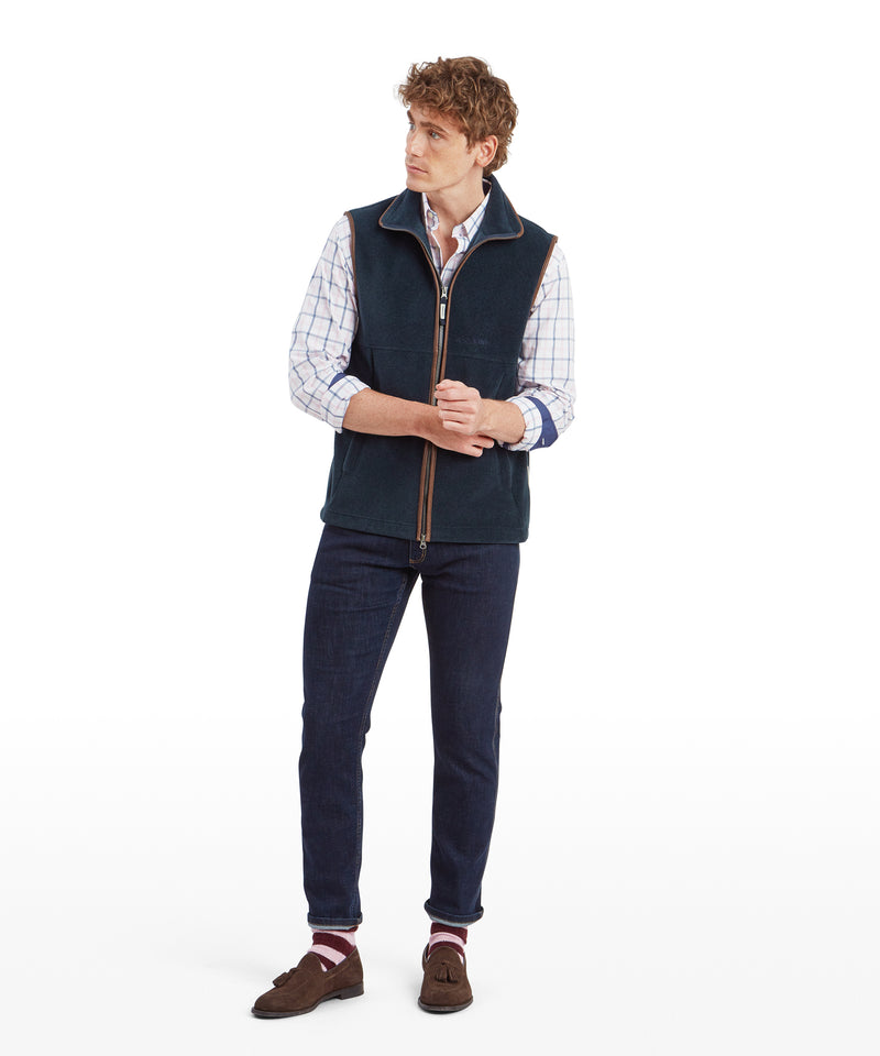 An image of the Schoffel Oakham Fleece Gilet