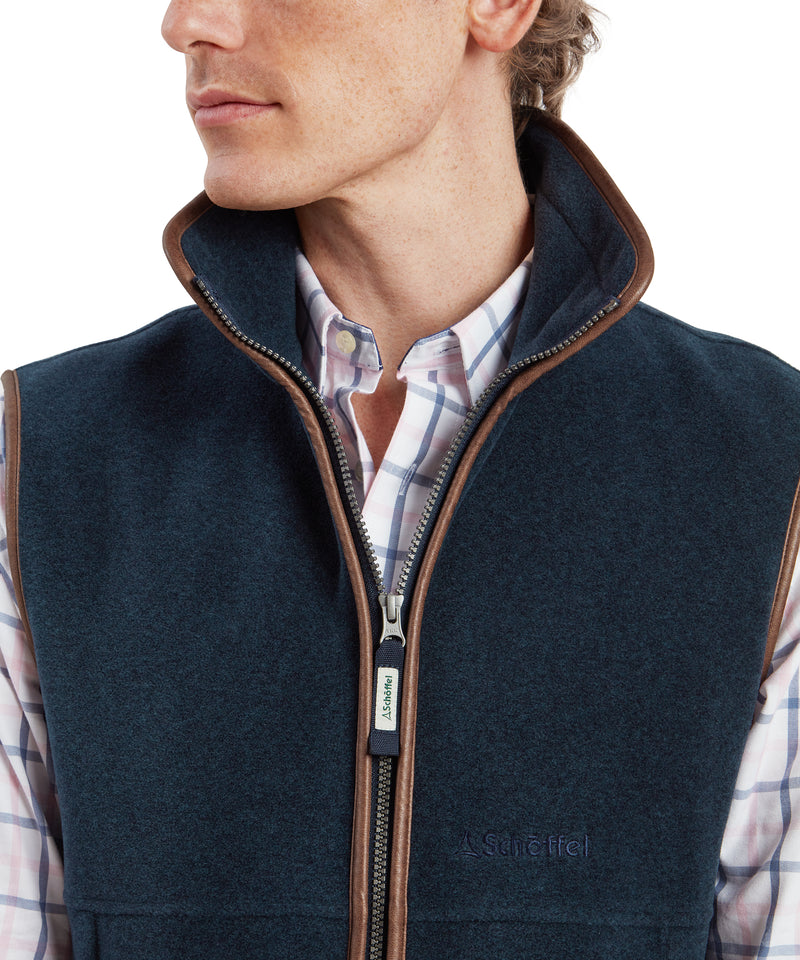 An image of the Schoffel Oakham Fleece Gilet