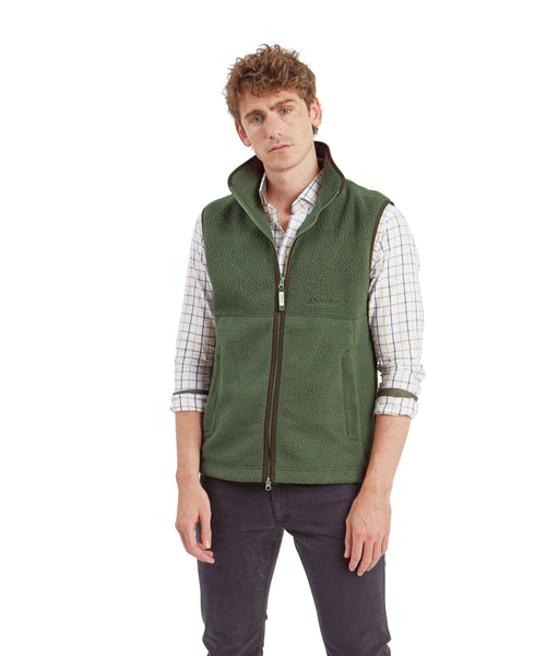 An image of the Schoffel Oakham Retro Fleece Gilet