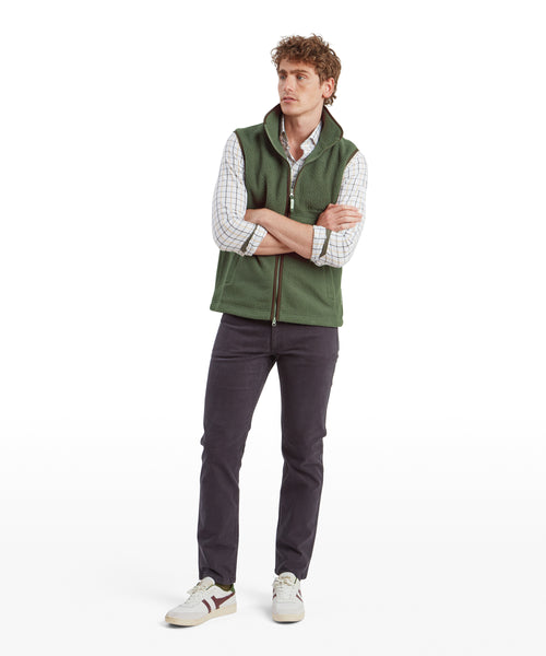An image of the Schoffel Oakham Retro Fleece Gilet