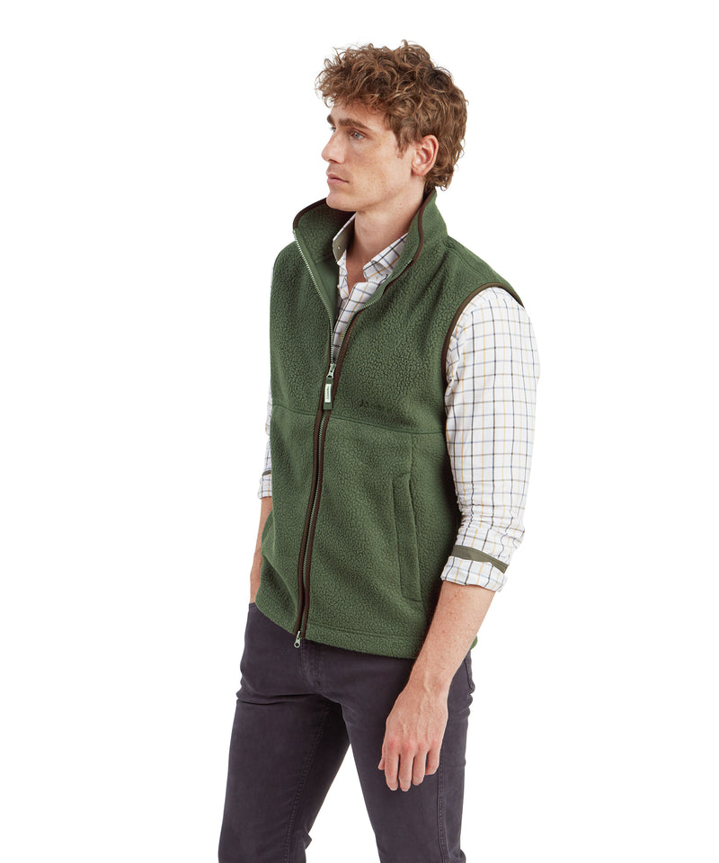 An image of the Schoffel Oakham Retro Fleece Gilet
