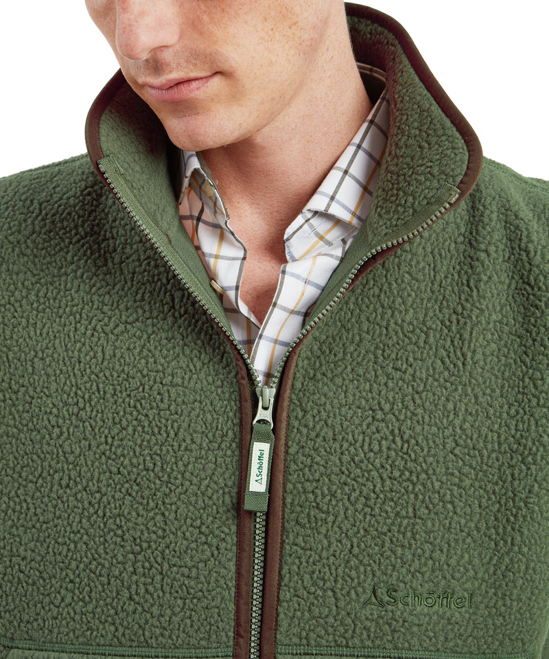 An image of the Schoffel Oakham Retro Fleece Gilet