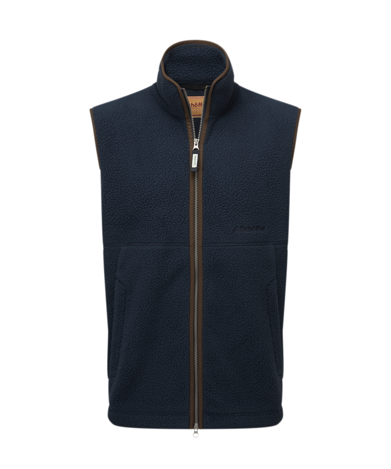 An image of the Schoffel Oakham Retro Fleece Gilet